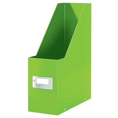 Afbeelding van Leitz Click &amp; Store WOW Tijdschriftencassette Lectuurbak 77% Gerecycled Karton 10.3 x 33 25.3 Cm (BxHxD) Groen