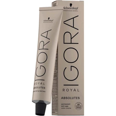 Afbeelding van Schwarzkopf Igora Royal Absolutes haarverf 60 ml 7 470 Middelblond Beige Koper