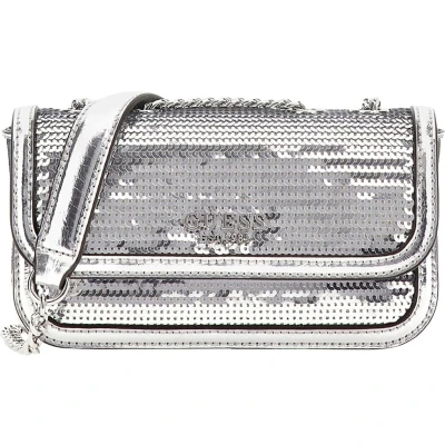 Afbeelding van Guess Kaska Mini Cnvrtble Xbody Flap silver Damestas