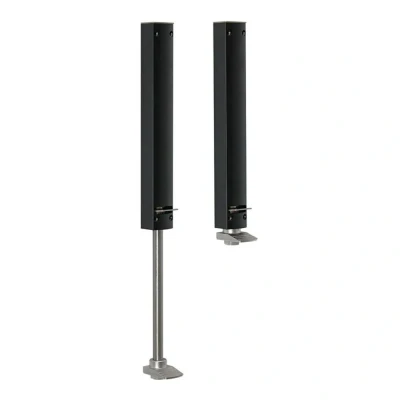 Afbeelding van Dictator deurvastzetter type ZE 200 Design Line slag tot en met mm zwart RAL 9005 4830020