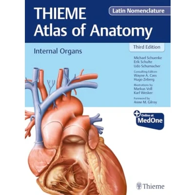 Afbeelding van THIEME Atlas of Anatomy Internal Organs (THIEME Anatomy), Latin Nomenclature