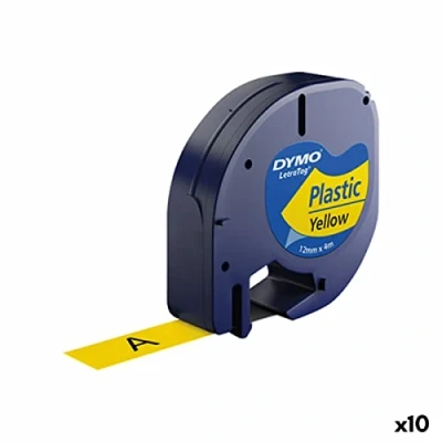 Afbeelding van Dymo 91202 (S0721620) Tape Zwart op geel (12 mm)