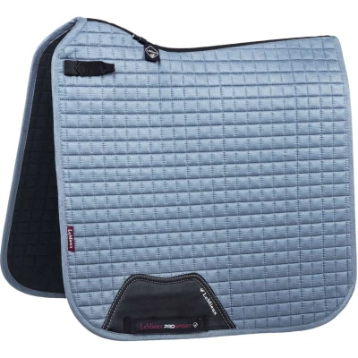 Afbeelding van LeMieux Zadeldekje Luxury Square VZ Ice Blue S/M (Pony/Cob)