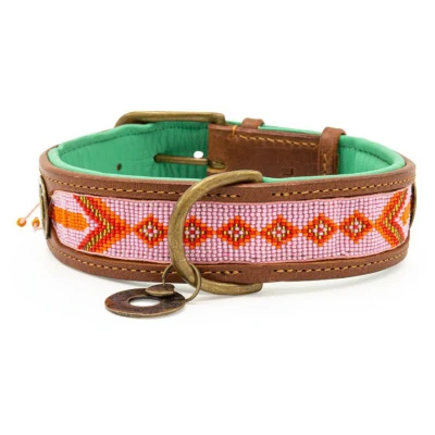 Afbeelding van Dwam Halsband Sweet Mae Roze Hondenhalsband 49 56x4 cm
