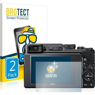 Afbeelding van BROTECT Screenprotector voor Nikon Coolpix A1000 Folie Beschermfolie matte (2 Stuks)