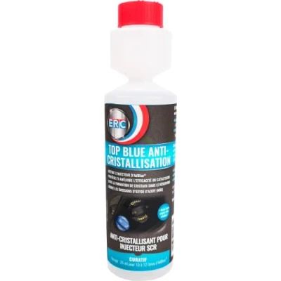 Afbeelding van ERC [Top Blue Anti kristallisatie] Additief Voorkomt de vorming van kristallen in het SCR circuit Vermindert uitstoot stikstofoxide Optimaliseert doorstroming AdBlue 250 ml