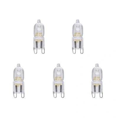 Afbeelding van Osram Halopin 66720 Set van 5 dimbare halogeenlampen G9 20W 230V warm wit 235lm