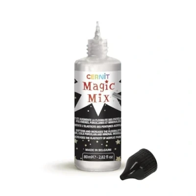 Afbeelding van CERNIT CE3100080000C Magic Mix Wasverzachter voor boetseerklei, verhoogt de flexibiliteit van pasta fles 80 ml
