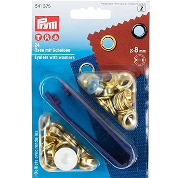 Afbeelding van Prym Nestelringen 8mm Goud