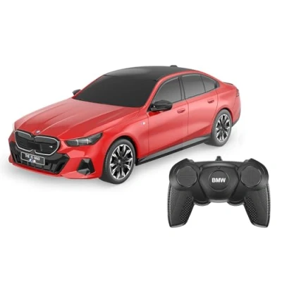 Afbeelding van 1:24 Jamara 402218 RC Auto BMW i5 Rood 2,4GHz Model Kant en Klaar