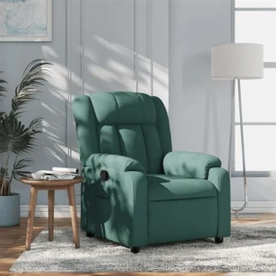 Afbeelding van Fauteuil verstelbaar stof donkergroen