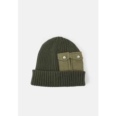 Afbeelding van Alpha Industries Utility Beanie Unisex Muts, Maat: One Size, Dark olive