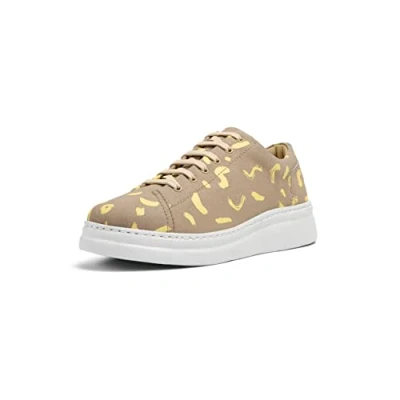 Afbeelding van Camper Runner UP Sneakers laag, Dames, Maat: 41, Beige Leer