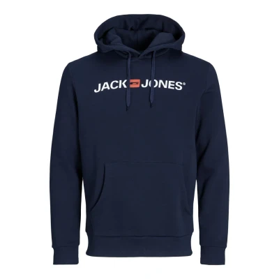 Afbeelding van Jack &amp; Jones Hoodie, Heren, Maat: Large, Navy blazer
