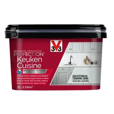 Afbeelding van V33 Perfection Keuken Satijn 2L Zachtgrijs