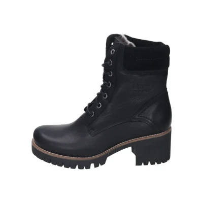 Afbeelding van Panama Jack Snowboots, Dames, Maat: 36, Black Leer