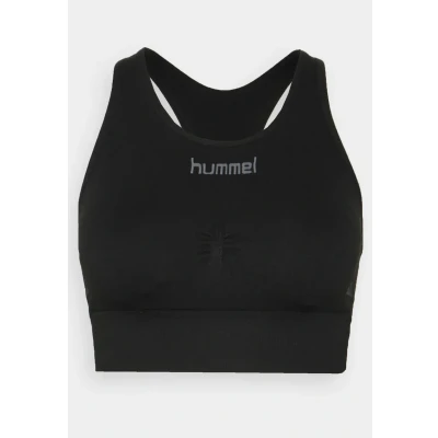 Afbeelding van Hummel First Seamless Sportbh met medium support, Dames, Maat: 38/40, Black