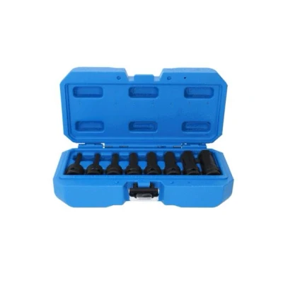 Afbeelding van Brilliant Tools, Dopsleutel + dopmoer, BT022615 (19 mm, 8 10 14 18 11 7 12 17 16 15 13 6 9 5 mm)