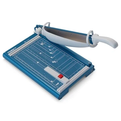 Image de Dahle Cisaille 561 (jusqu&#039;à 35 Feuilles, DIN A4, 360mm de Coupe, Automatique Sécurité, Lame Affûtée, Auto Pression) Bleu