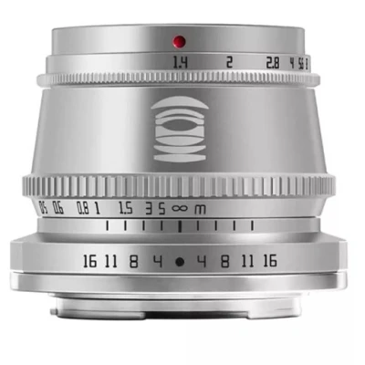 Afbeelding van TTArtisan APS C 35mm f1.4 L Silver