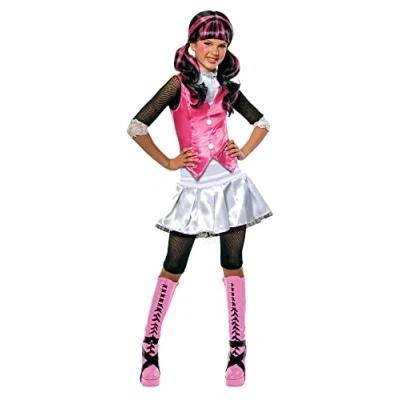 Image de Rubies monster high costume enfant luxe draculaura taille 8 10 ans