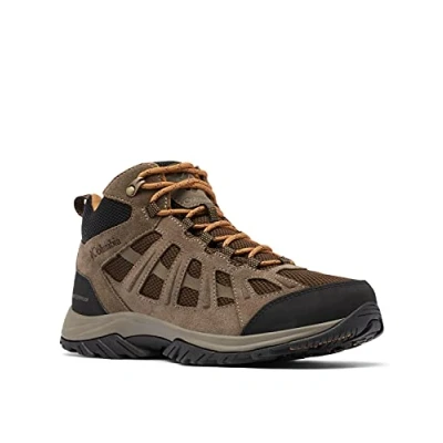 Image de Columbia Redmond 3 Mid WP Homme Chaussures de randonnée taille haute, Cordovan Elk 2024, 40.5 EU
