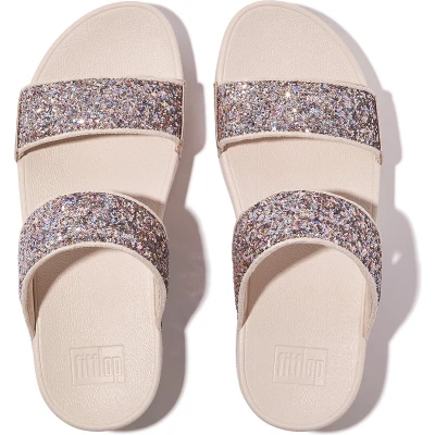 Afbeelding van Fitflop LULU Sandales à paillettes multitons pour femme, rose, pointure 40, 41 EU
