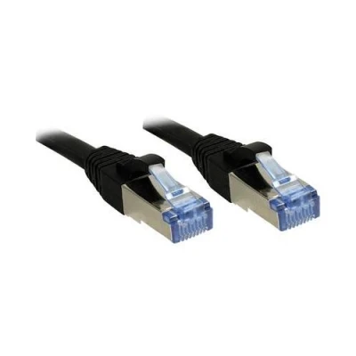 Image de Lindy Cordon de raccordement RJ 45 (M) pour 20 m SFTP PiMF CAT 6a sans halogène moulé crochet noir