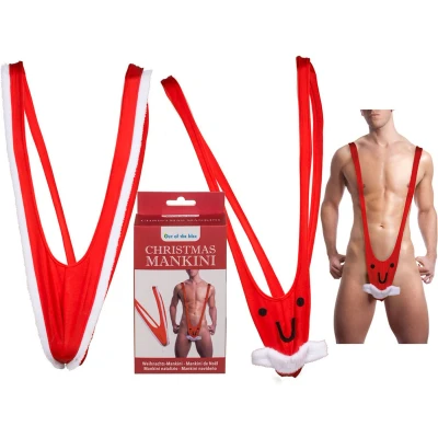 Afbeelding van Kerstman Mankini