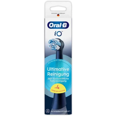 Afbeelding van Oral B, Borstels + opzetstukken, iO Ultimative Reinigung, Original Aufsteckbürsten (4 x)