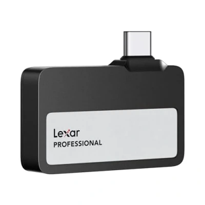 Afbeelding van Lexar Go Portable SSD SL400 2TB zonder Hub zwart