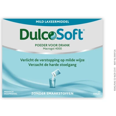 Afbeelding van Dulcosoft poeder voor drank 20 sachets