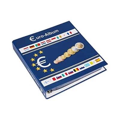 Afbeelding van Safe Safe, Designo, Album (4 rings) voor Euromunten sets incl. 11 bladen Designprint afm: 225x240x45 mm. per st.