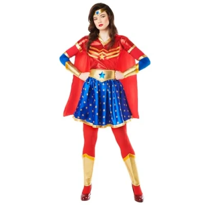 Afbeelding van Boland Kostuum Superheldin Star (M/L) Volwassenen Superheld Superwoman