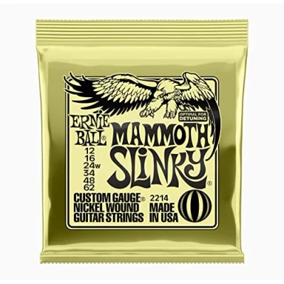 Afbeelding van EB2214 Mammoth Slinky Guitar Strings 12 62