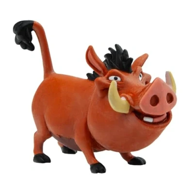 Afbeelding van Bullyland Disney The Lion King Pumbaa taart topper decoratie 3,5 x 7,5 6 cm (lxbxh)