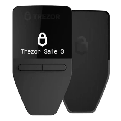 Afbeelding van Trezor Safe 3 Crypto hardware wallet Cosmic Black