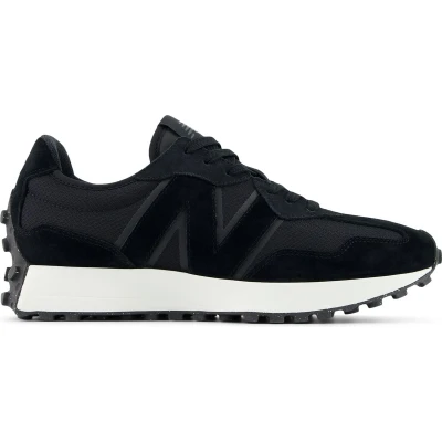 Afbeelding van New Balance U327 Unisex Sneakers laag, Maat: 37, Black Leer en textiel