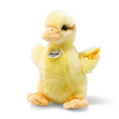 Afbeelding van Steiff Dieren Eend Pilla, 73335, ambachtslieden goud, 14 cm