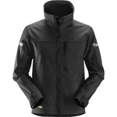 Afbeelding van Snickers Allroundwork, Softshell Jack, Zwart (0404), M