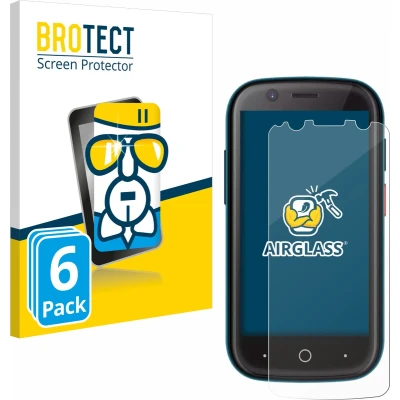 Afbeelding van BROTECT Screenprotector voor Unihertz Jelly 2 Folie Beschermfolie Beschermglas transparant (6 Stuks)