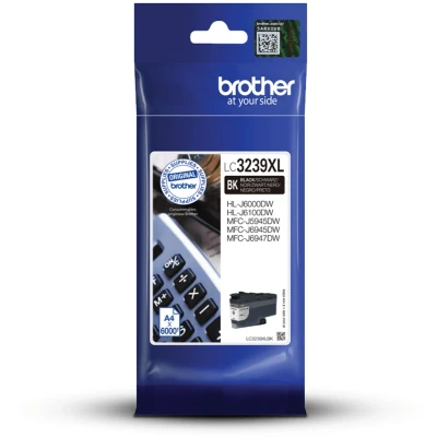 Afbeelding van Brother LC 3239XLBK Inktcartridge Zwart Hoge capaciteit