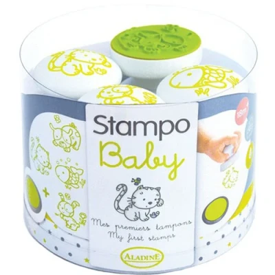 Afbeelding van Aladine stempels baby huisdieren 4st