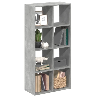 Afbeelding van vidaXL Kamerscherm / boekenkast 69,5x29x137,5 cm hout betongrijs