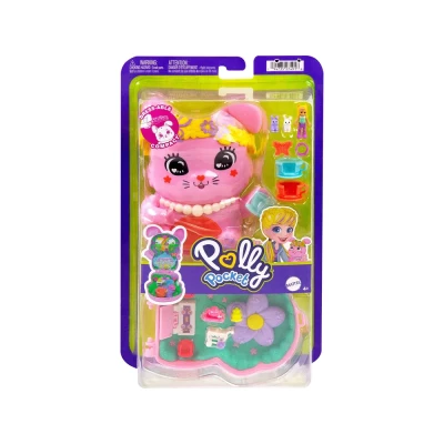 Afbeelding van Polly Pocket Theetijd konijnenset