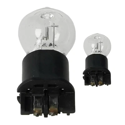 Afbeelding van 2 stuks 12V autolampen, dimlicht, grootlicht, mistlicht, enz. (PW24W WP3.3x14.5 3, 12 V, 24 W)