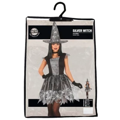 Afbeelding van Fiestas Guirca Silver witch dames (L)