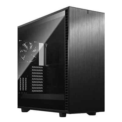 Image de Fractal Design Define 7 XL Tour ATX / SSI EEB étendu panneau latéral fenêtré (verre trempé) pas d&#039;alimentation (ATX) noir USB/Audio