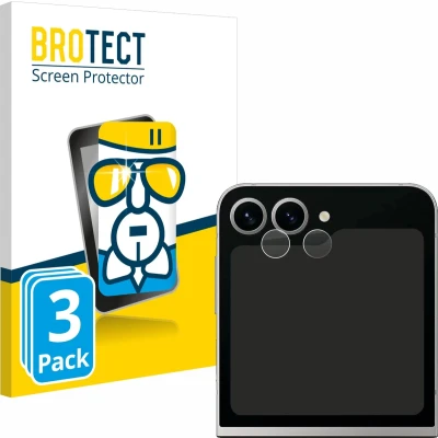 Afbeelding van BROTECT Screenprotector voor Samsung Galaxy Z Flip6 (ALLEEN Camera Lens) Folie Beschermfolie Beschermglas transparant (3 Stuks)