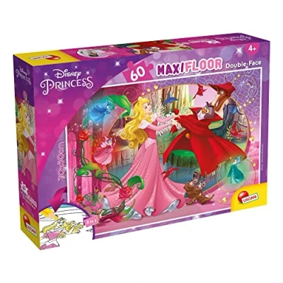 Afbeelding van Lisciani Disney puzzel DF Maxi Floor 60 Aurora mooie slaap, kleur, 91768